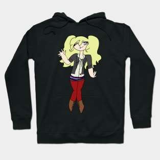 Ann Takamaki Chibi Stickers, Pin, + Others Hoodie